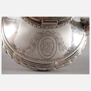 Große Schenkkanne Silber