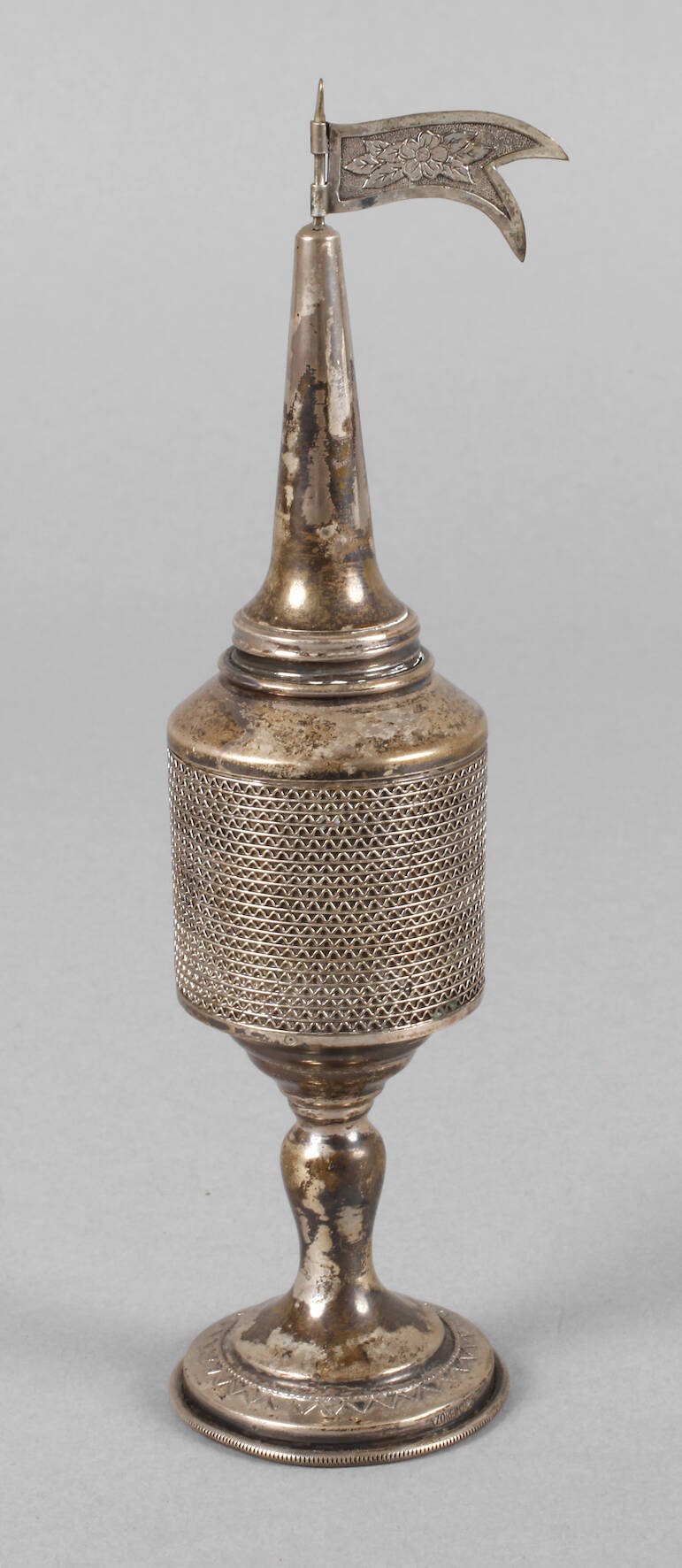 Judaika Besamimbüchse Silber