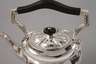 Teekanne mit Rechaud Silber