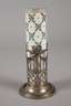 Stangenvase mit Silbermontur