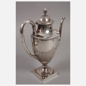 Vierteiliges Silberservice