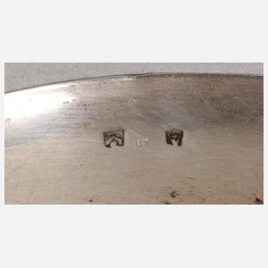 Silberkelch mit floralem Dekor