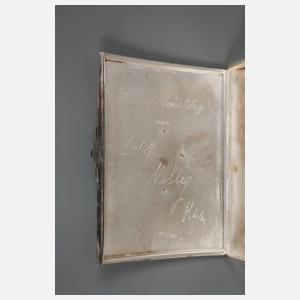 Zigarettenetui Silber