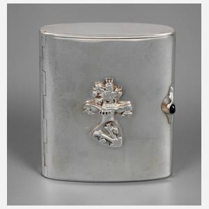 Zigarettenetui Silber