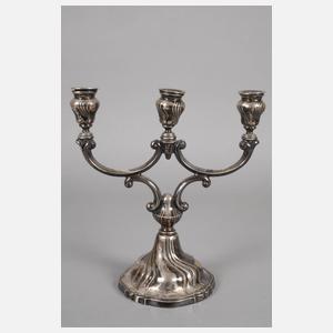 Silberleuchter im Barockstil