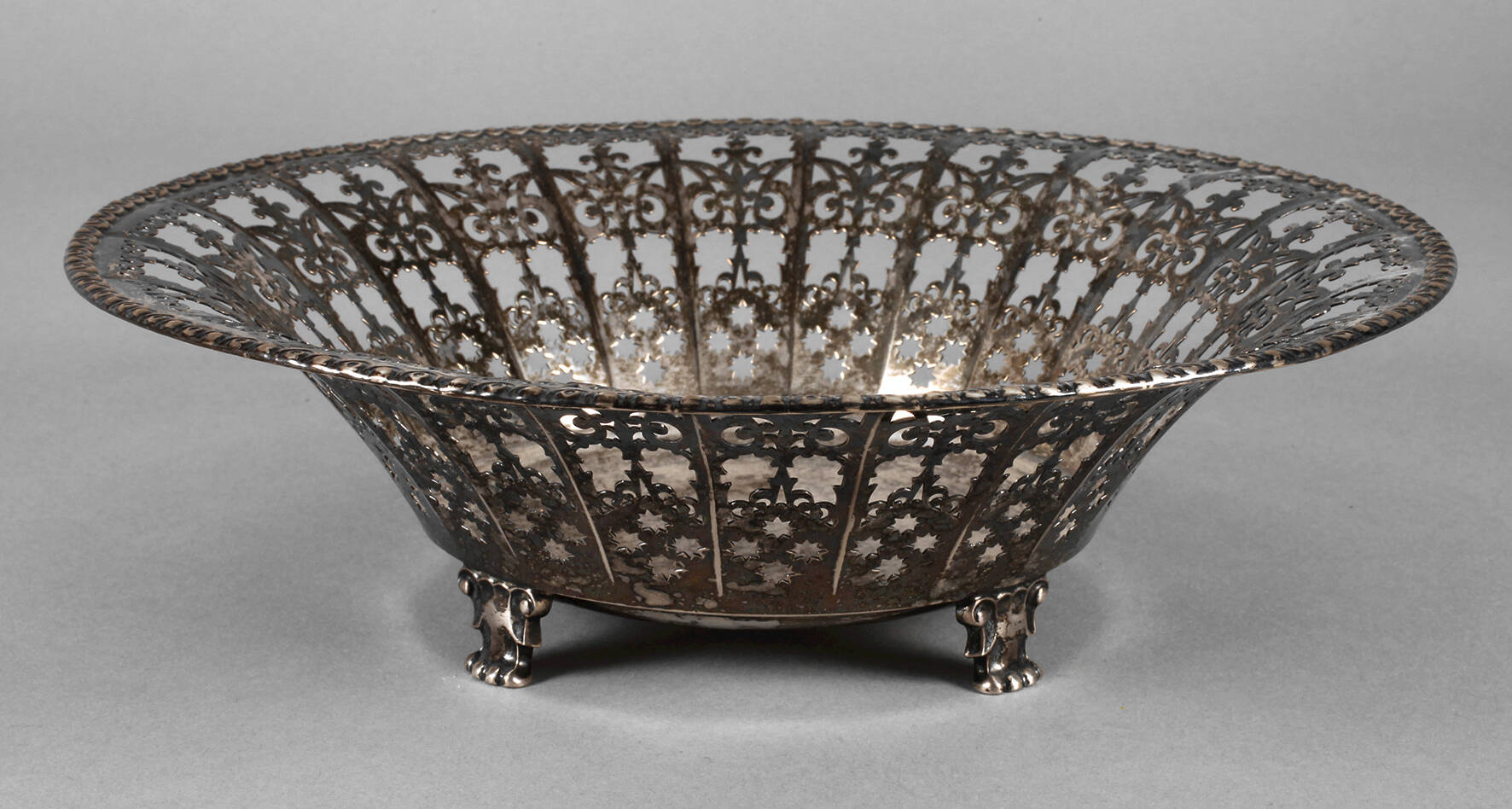 Silberschale Art déco