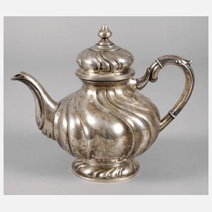 Silberkanne im Barockstil