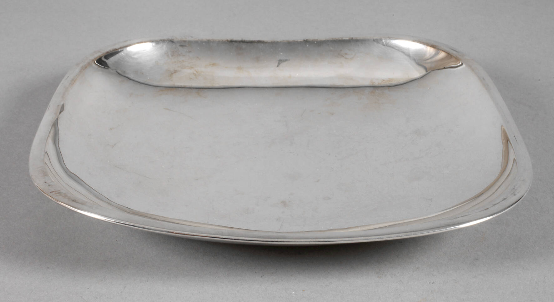 Moderne Silberschale