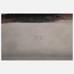 Silberschale mit Mariengroschen