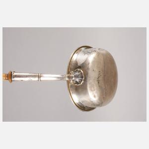 Suppenkelle Silber und Bein
