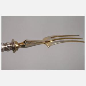 Tranchierbesteck Silber