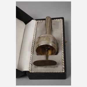 Silber drei Taufgeschenke im Etui