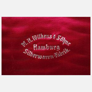 Großer Besteckkasten Wilkens & Söhne Silber