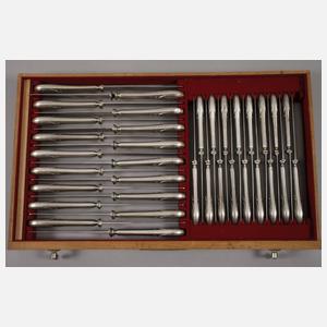 Großer Besteckkasten Wilkens & Söhne Silber