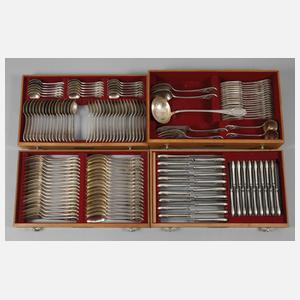 Großer Besteckkasten Wilkens & Söhne Silber