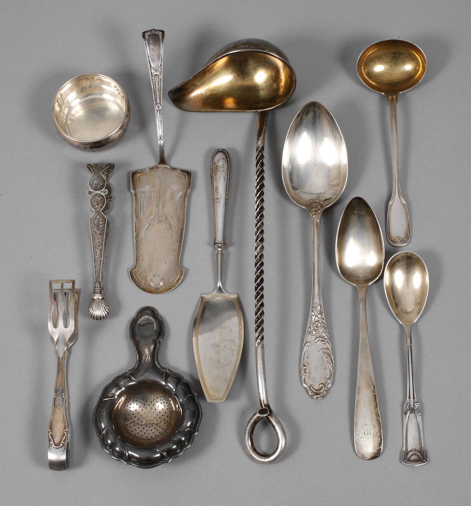 Konvolut Silberteile