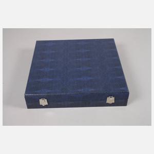 Fischbesteck Jugendstil Silber