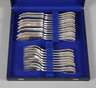 Fischbesteck Jugendstil Silber