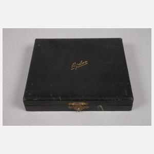 Sechs Mokkalöffel mit Email