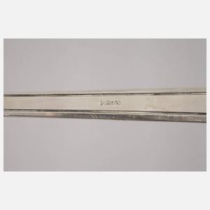 Große Soßenkelle Silber