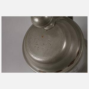 Sächsischer Zinnwalzenkrug