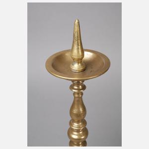 Paar barocke Bronzeleuchter