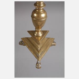 Paar barocke Bronzeleuchter