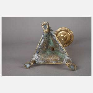 Paar barocke Bronzeleuchter