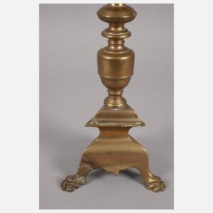 Paar große barocke Altarleuchter