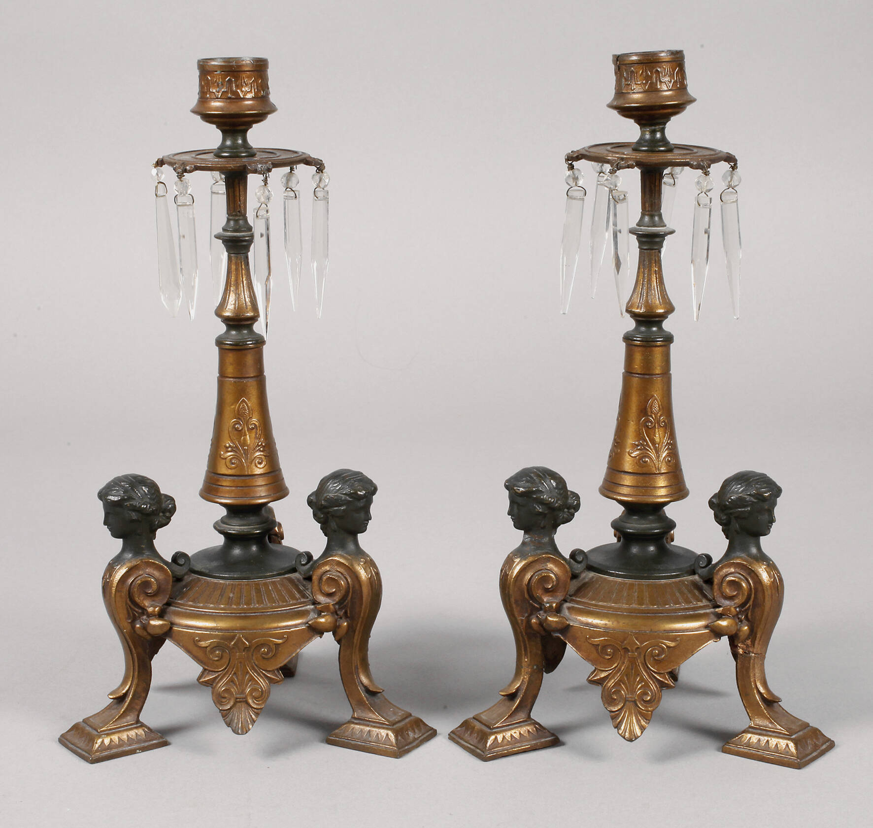 Paar klassizistische Leuchter