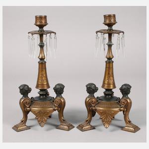 Paar klassizistische Leuchter