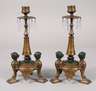 Paar klassizistische Leuchter