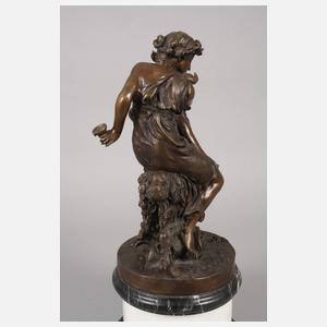 nach Claude Michel Clodion, Frau auf Ziegenbock