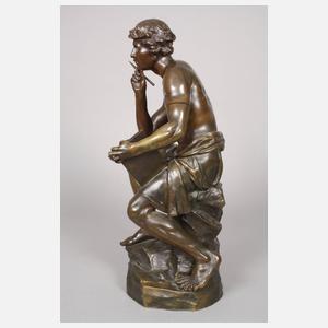 Emil Carlier, Sitzender Gelehrter