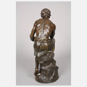 Emil Carlier, Sitzender Gelehrter