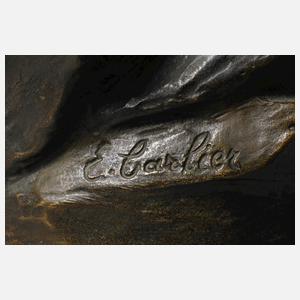 Emil Carlier, Sitzender Gelehrter