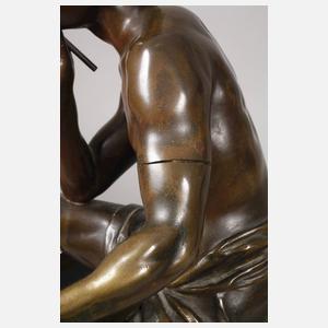 Emil Carlier, Sitzender Gelehrter