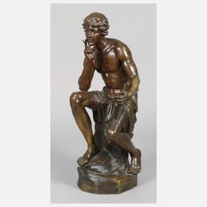 Emil Carlier, Sitzender Gelehrter