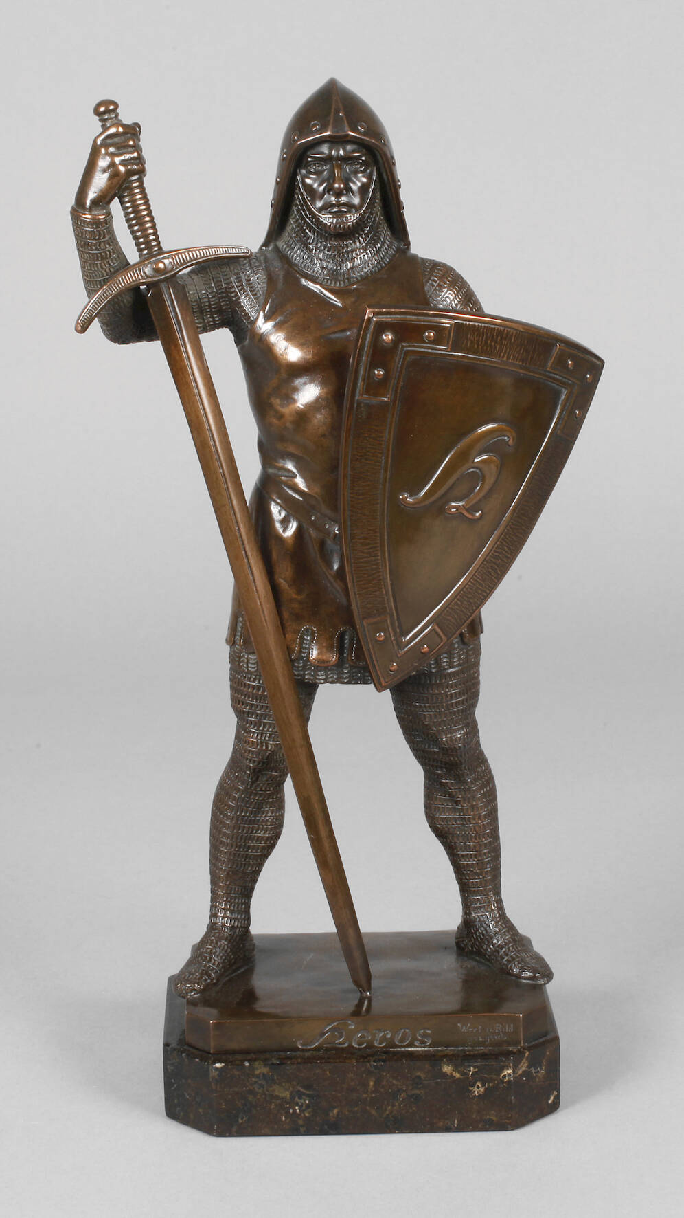 Bronzefigur "Heros"