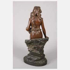 Leopold Bracony, Mädchen mit Tamburin