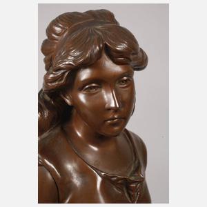 Leopold Bracony, Mädchen mit Tamburin