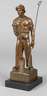 Bronze eines Gießereiarbeiters