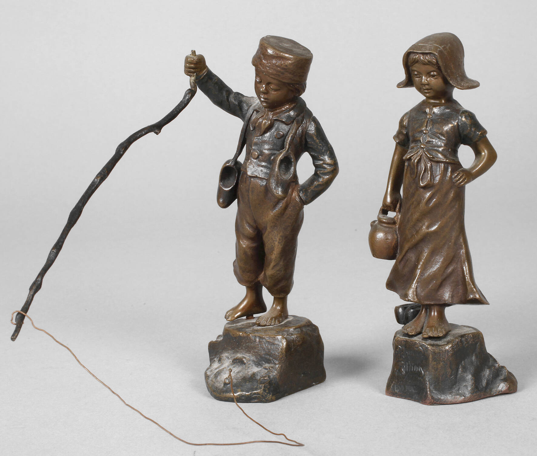 Albert Schmidt-Felling, Paar Kleinbronzen