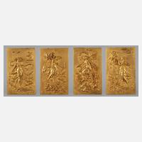 Karl Sterrer, vier Wandappliken111