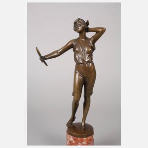 Prof. Karl Tuch, Frau mit Spiegel