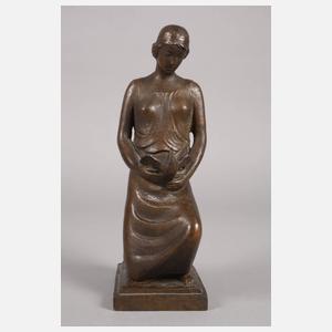 Prof. Kurt Schmid-Ehmen, Frau kniend