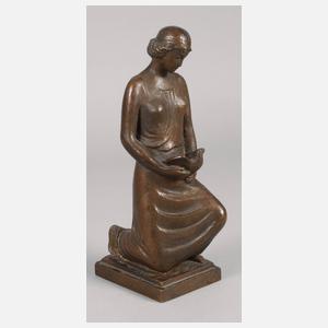 Prof. Kurt Schmid-Ehmen, Frau kniend