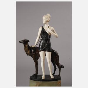 Brono Zach, Diana mit Barsoi