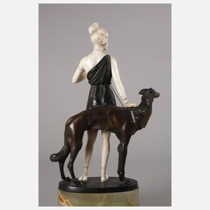 Brono Zach, Diana mit Barsoi