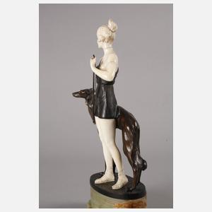 Brono Zach, Diana mit Barsoi